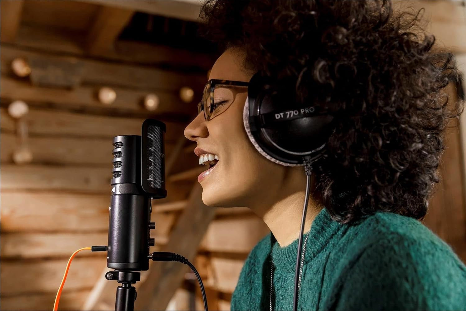 DT 770 PRO 80 Ohm Over-Ear Studio Headphones in Gray. Enclosed Design, Wired for Professional Recording and Monitoring