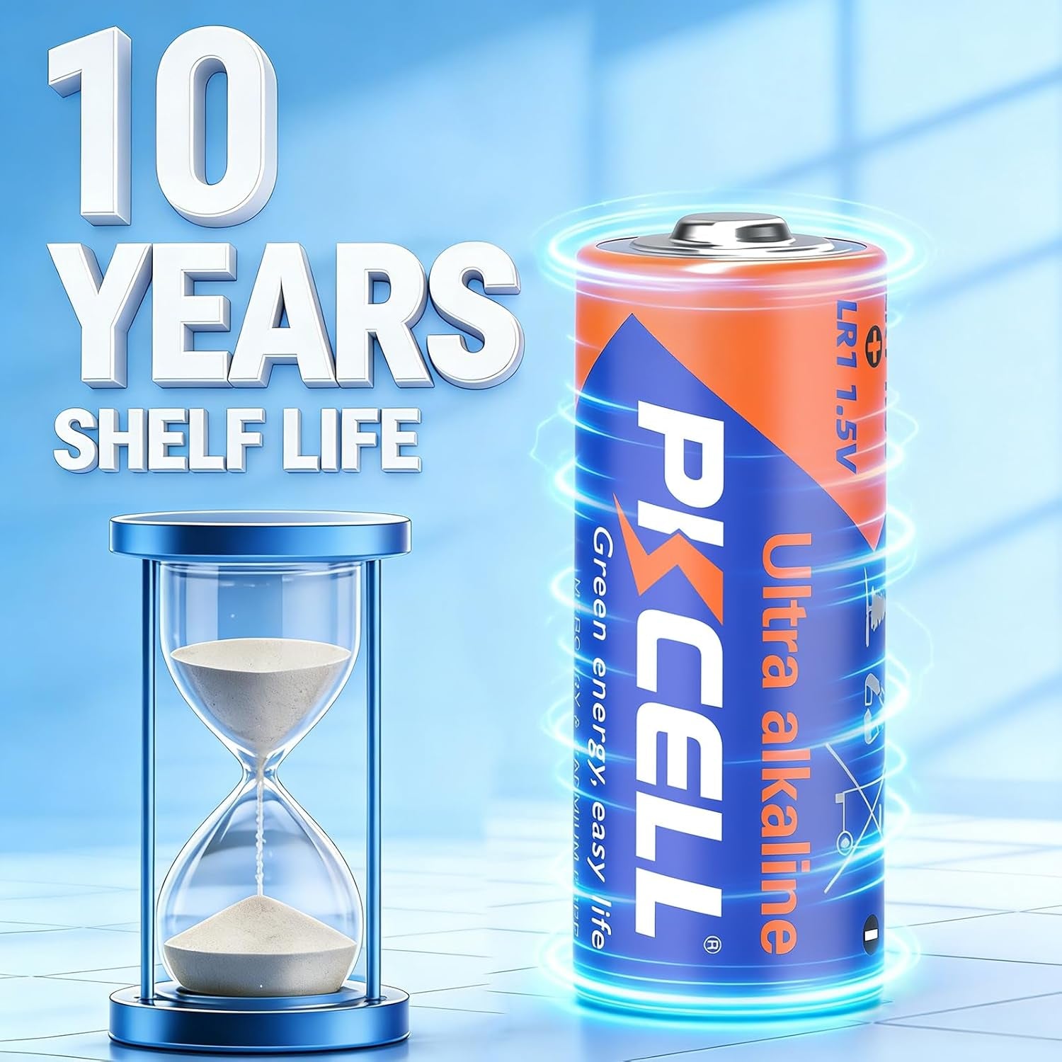 20 Counts 1.5V LR1/MN9100/E90/N Size Alkaline Batteries,Leak-Proof Batteries,High Performance and Powerful Batteries,Suitable for All Kinds of Electronic Equipment