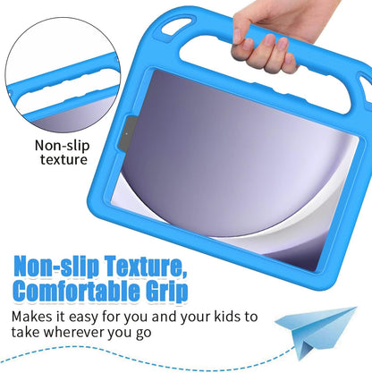 Kids Case for Samsung Galaxy Tab A7 Lite 8.7 Inch 2021(Sm-T220/T225),Tab A7 Lite Case with Built-In Screen Protector, Shockproof Handle Stand Kids Case for Samsung Galaxy Tab A7 Lite 2021 - Blue