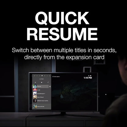 Storage Expansion Card for Xbox Series X|S 1TB Solid State Drive - Nvme Expansion SSD for Xbox Series X|S (STJR1000400)