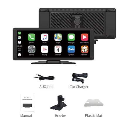 Drive Smart: 10.26-Inch Wireless Carplay & Android Auto Multimedia Video Player